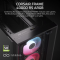 Komputer do gier FRAME INTEL ULTRA 5 32GB DDR5 RTX 5070 1TB 750W W11Pro czarny